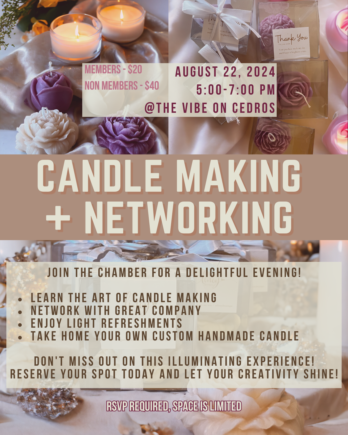 Candle Making + Networking Flyer (2)